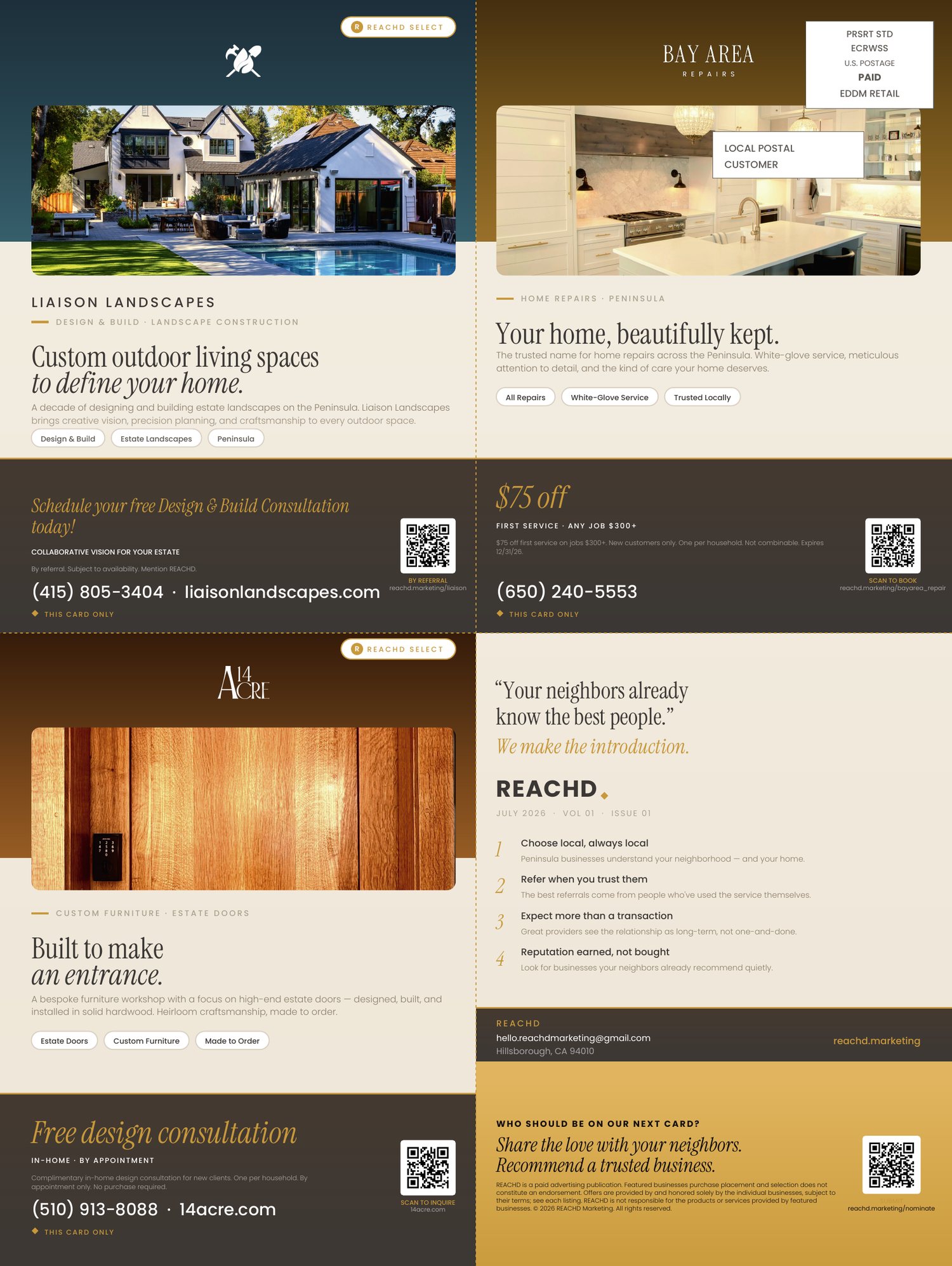 Reachd Issue 01 — back